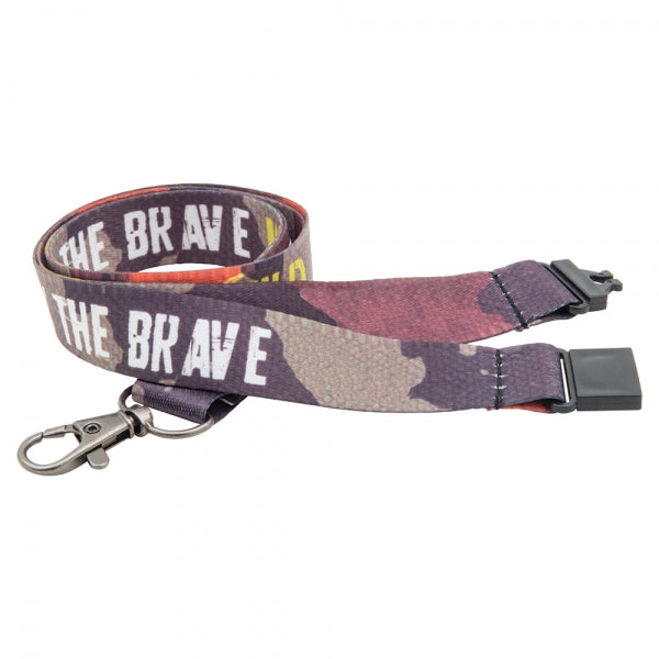 EXPRESS Dye Sublimation Printed Polyester Lanyard select option promotional printed