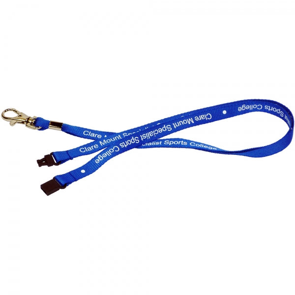 EXPRESS Flat Weave Nylon Lanyard 10mm1 Colour business branding