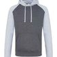 JH009 Charcoal/Heather Grey Front