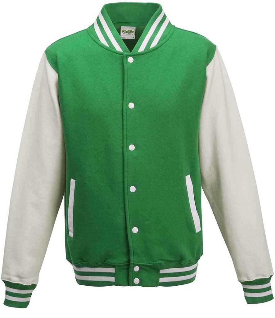 JH043 Kelly Green/White Front