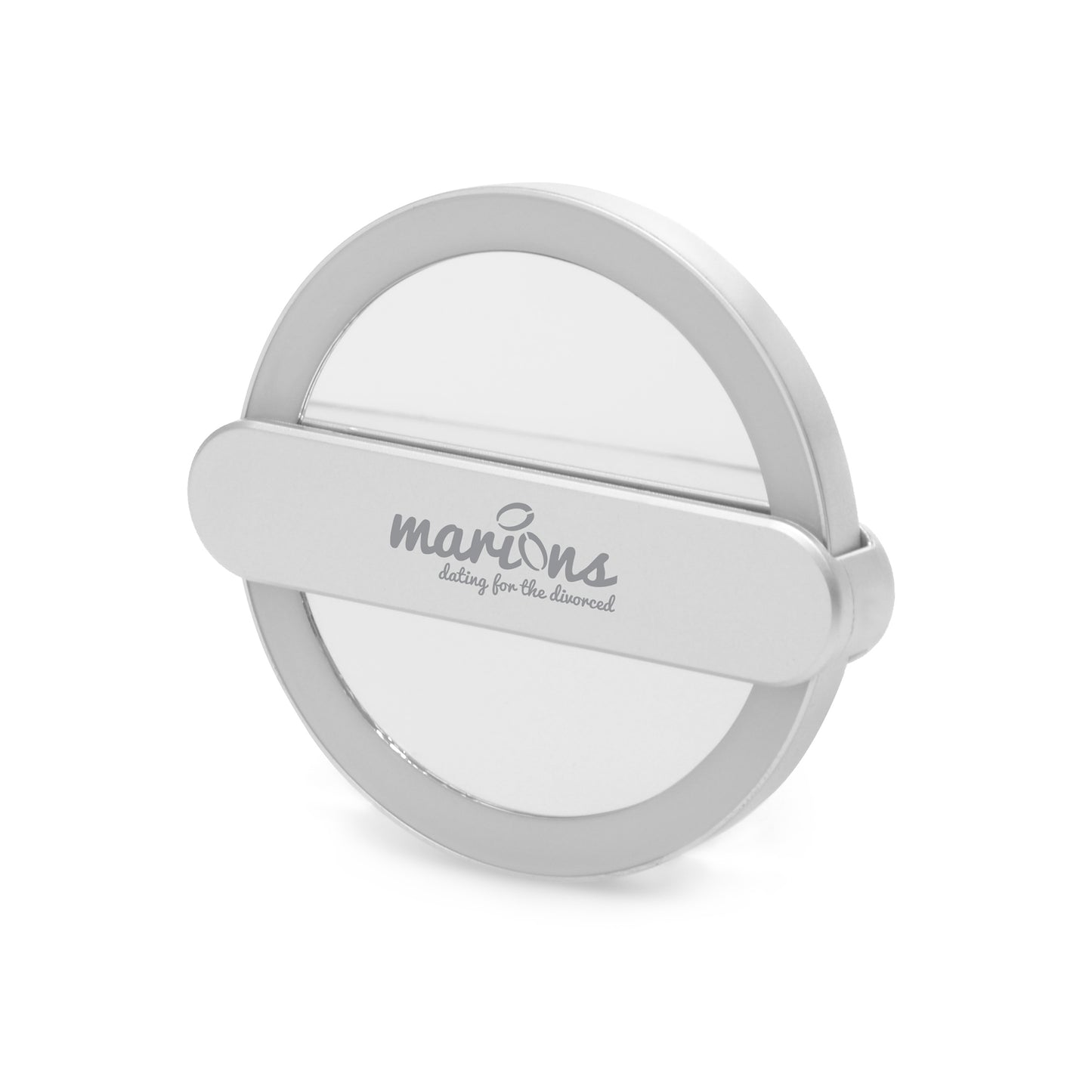 RADIANCE 115mm DIAMETER ABS PLASTIC TRAVEL MIRROR MIRROR