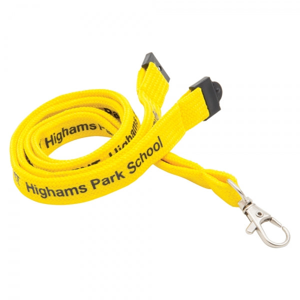 Tubular Polyester Lanyard15mm1 Colour promotional giveaway