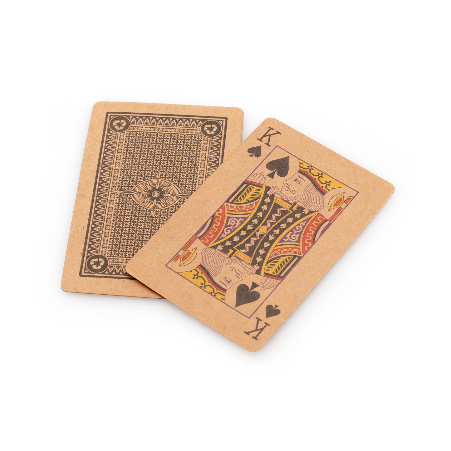 Promotional 250gsm Kraft Paper Playing Cards