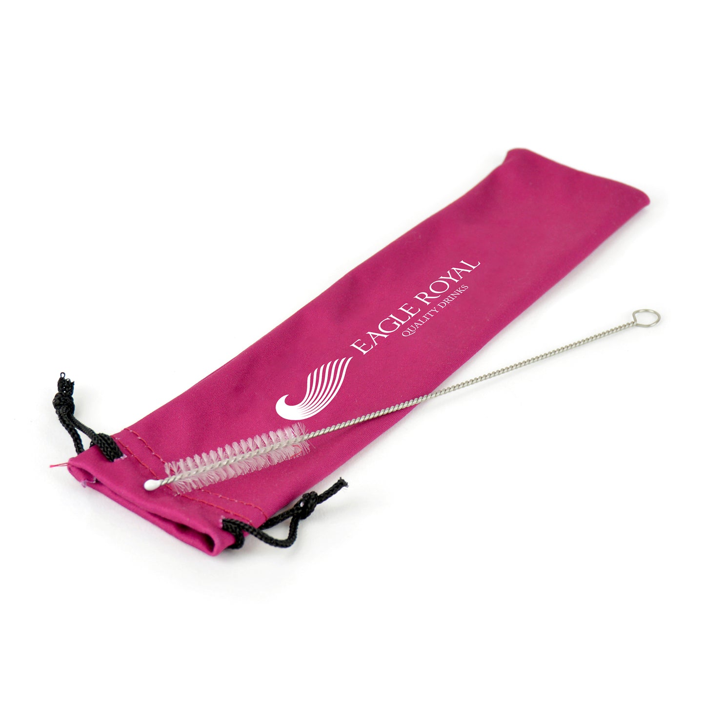 Uk Stock Silver Metal Straw