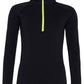 JC036 Jet Black/Electric Yellow Front