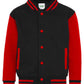 JH043B Jet Black/Fire Red Front