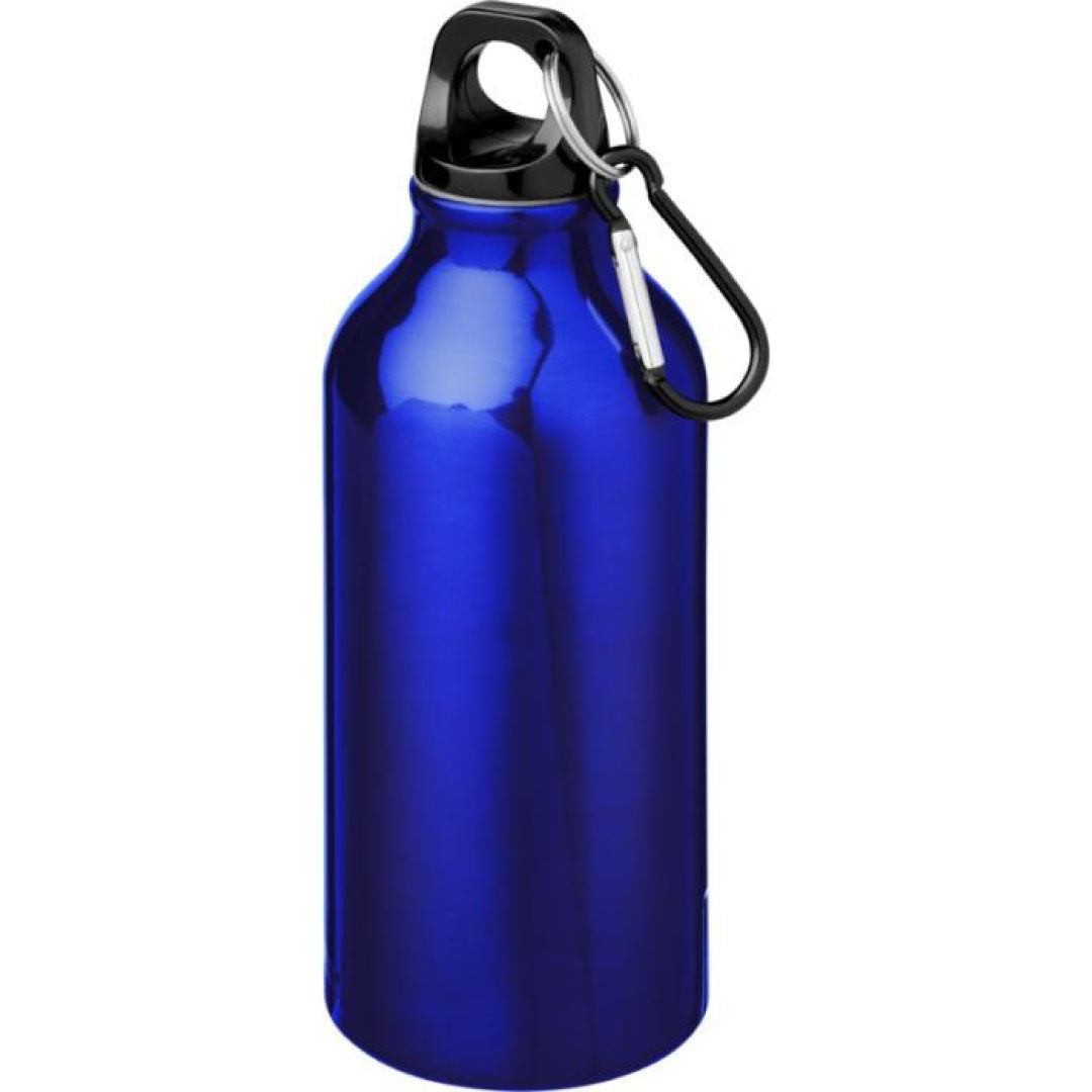 Oregon 400 ml aluminium water bottle with carabiner