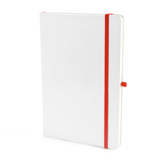 Promotional A5 White PU Notebook