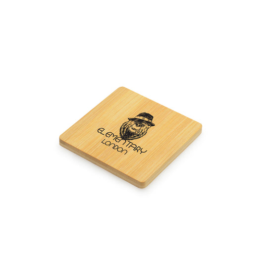 BLANE 2 IN 1 PROMOTIONAL BAMBOO COASTER AND BOTTLE OPENER