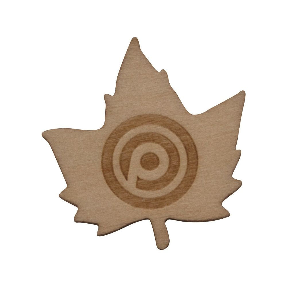 Wooden BadgeUp to 40mm logo cheap